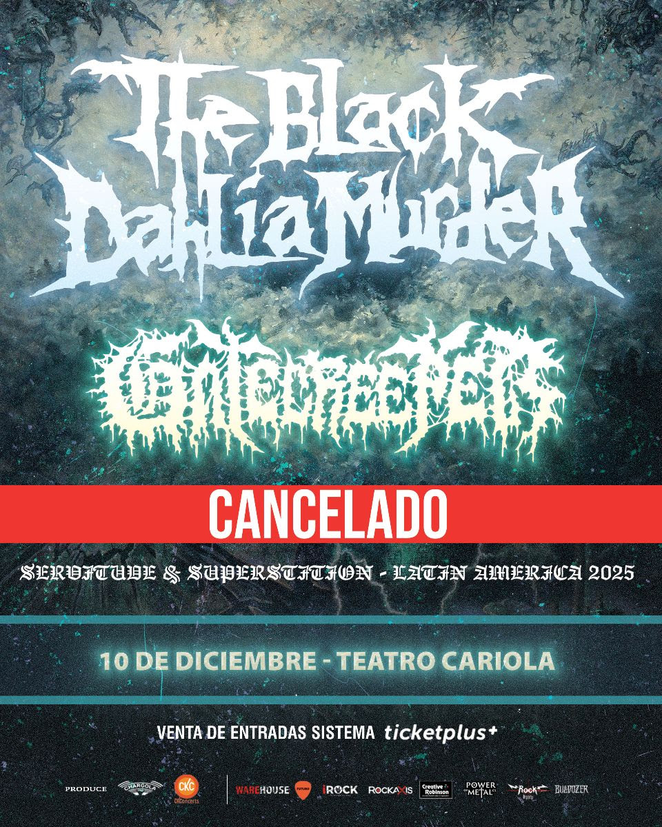 The Black Dahlia Murder cancela su gira sudamericana